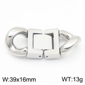 Simple stainless steel 16mm jewelry buckle chain jewelry buckle - KLJ8943-Z