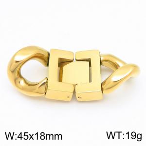 Simple stainless steel 18mm jewelry buckle chain jewelry buckle - KLJ8944-Z