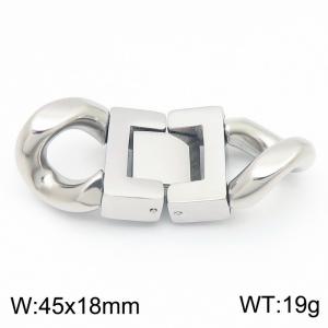 Simple stainless steel 18mm jewelry buckle chain jewelry buckle - KLJ8945-Z