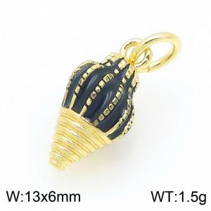 Copper conch accessories - KLJ9327-ZLD