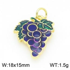 Copper grape accessories - KLJ9337-ZLD