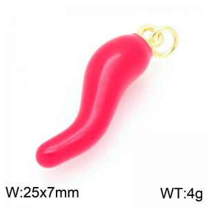 Copper chili pepper accessories - KLJ9350-ZLJ