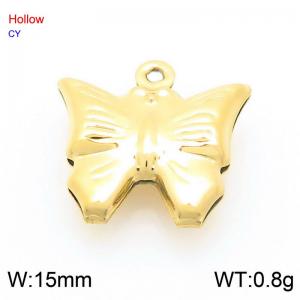 Stainless steel butterfly accessories - KLJ9673-Z