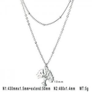 Stainless Steel Necklace - KN106854-Z
