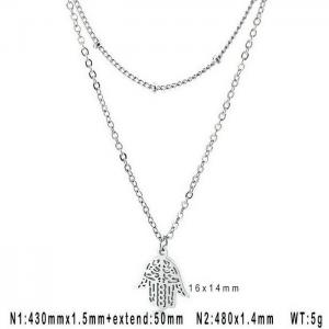 Stainless Steel Necklace - KN106861-Z