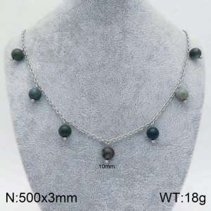 Stainless Steel Necklace - KN107122-Z