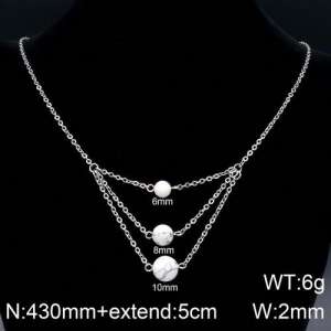 Stainless Steel Necklace - KN107154-Z