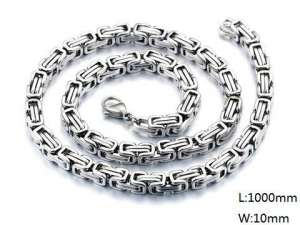 Stainless Steel Necklace - KN107659-Z