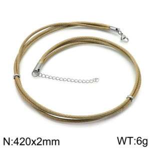 Stainless Steel Necklace - KN108121-Z
