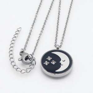Stainless Steel Necklace - KN108963-JE