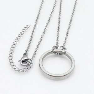 Stainless Steel Necklace - KN108980-JE