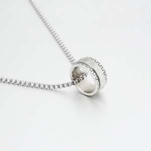 Stainless Steel Necklace - KN109041-K