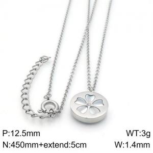 Stainless Steel Necklace - KN110947-GC