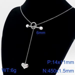 Stainless Steel Necklace - KN111009-Z