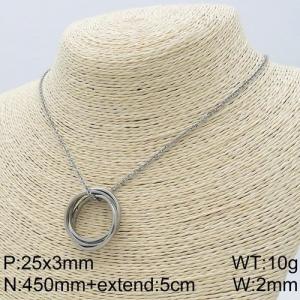 Stainless Steel Necklace - KN111419-Z