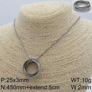 Stainless Steel Necklace - KN111423-Z