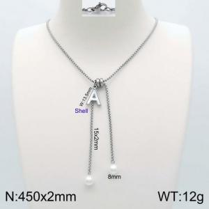Stainless Steel Necklace - KN111859-Z