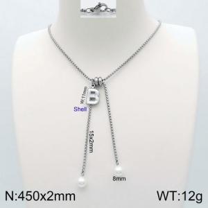 Stainless Steel Necklace - KN111860-Z