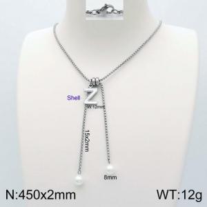 Stainless Steel Necklace - KN111883-Z