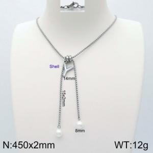 Stainless Steel Necklace - KN111884-Z