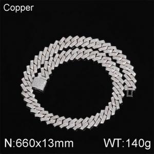 Copper Necklace - KN113041-WGQK