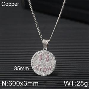 Copper Necklace - KN113090-WGQK