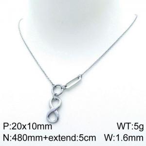 Stainless Steel Necklace - KN114085-Z