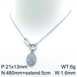 Stainless Steel Necklace - KN114086-Z