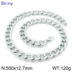Stainless Steel Necklace - KN114345-Z