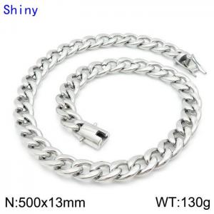 Stainless Steel Necklace - KN114387-Z