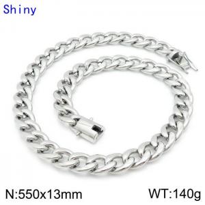 Stainless Steel Necklace - KN114388-Z