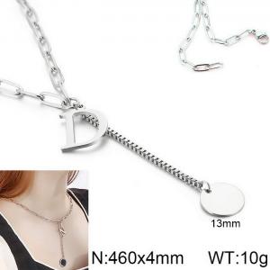 Stainless Steel Necklace - KN114930-Z