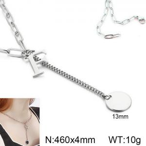 Stainless Steel Necklace - KN114932-Z