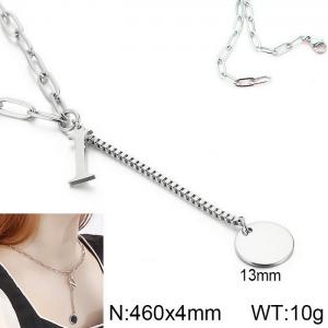 Stainless Steel Necklace - KN114935-Z