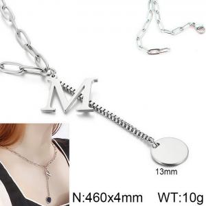 Stainless Steel Necklace - KN114939-Z