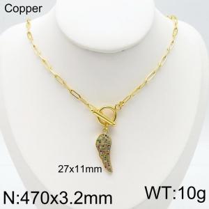 Copper Necklace - KN115954-QJ