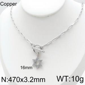 Copper Necklace - KN116007-QJ