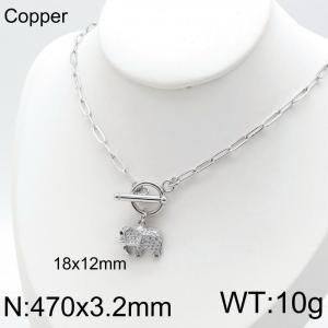 Copper Necklace - KN116011-QJ