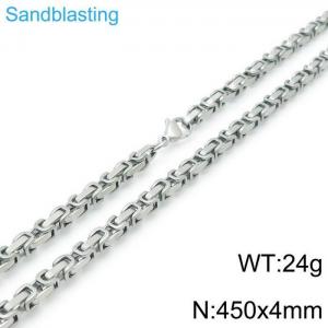 Stainless Steel Necklace - KN117517-Z