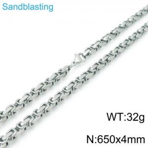 Stainless Steel Necklace - KN117521-Z