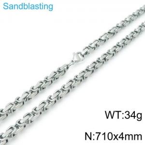 Stainless Steel Necklace - KN117522-Z