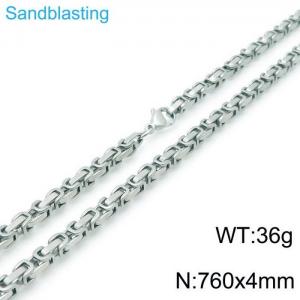 Stainless Steel Necklace - KN117523-Z