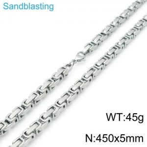 Stainless Steel Necklace - KN117524-Z