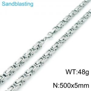 Stainless Steel Necklace - KN117525-Z
