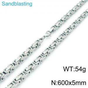 Stainless Steel Necklace - KN117527-Z
