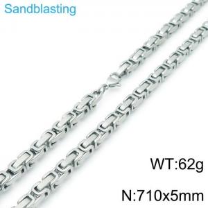 Stainless Steel Necklace - KN117529-Z
