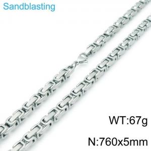 Stainless Steel Necklace - KN117530-Z