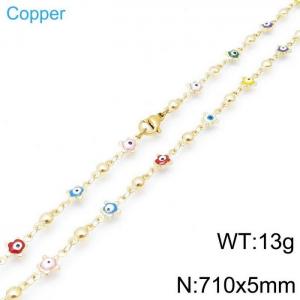 Copper Necklace - KN117564-Z