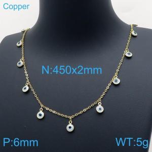 Copper Necklace - KN117566-Z