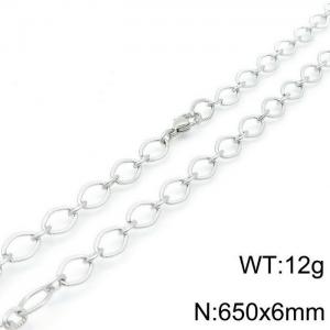 Stainless Steel Necklace - KN117591-Z
